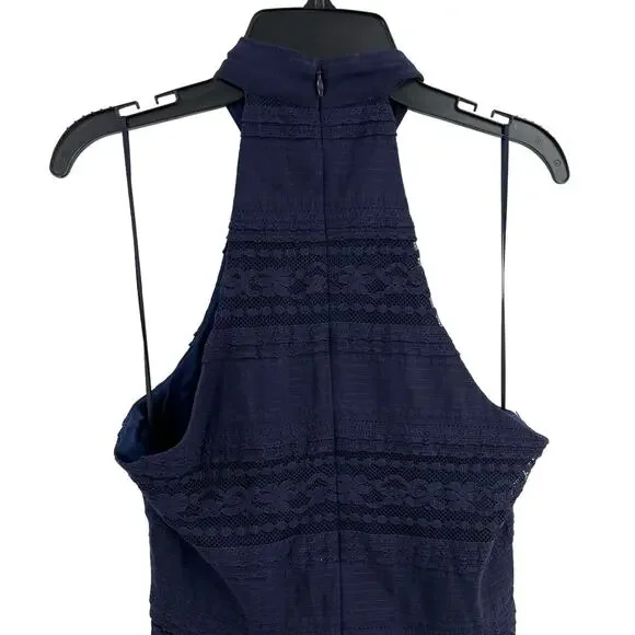 Parker Alanis Dress Size 0 Navy Blue Lace New - Picture 9 of 12